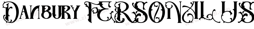 Danbury FERSONAL USE字体转换